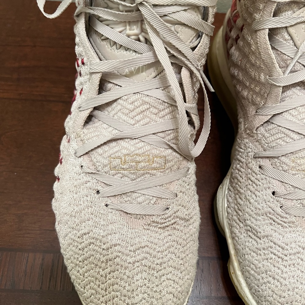 Nike LeBron XVII PRM 17 Win/Win Harlem Fashion Row Desert Sand CT3466-001 - Picture 7 of 13